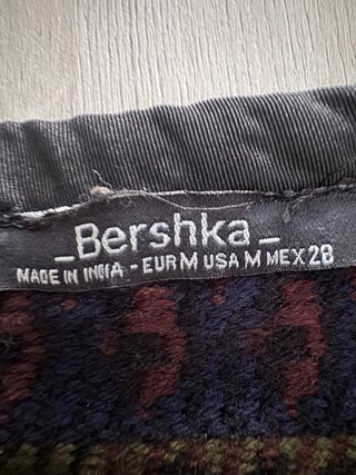Minifalda Bershka étnica