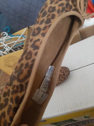 Manoletinas leopardo con lazo