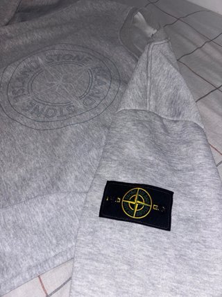 Sudadera Stone Island Gris