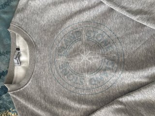 Sudadera Stone Island Gris