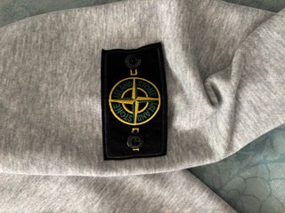 Sudadera Stone Island Gris
