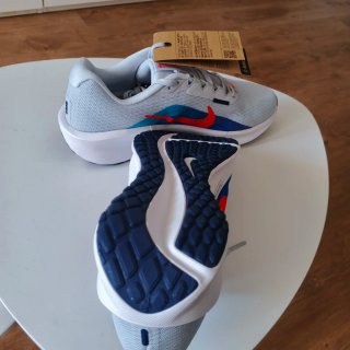 Zapatillas Nike grises y azules