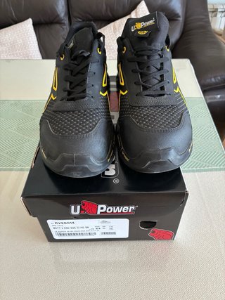 Zapatillas U-Power Negras y Amarillas