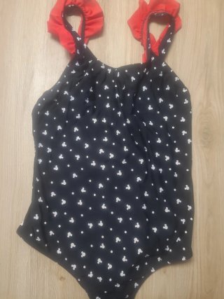 Traje de baño Minnie Mouse negro