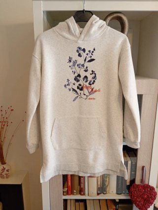Sudadera Vestido Pepe Jeans floral Talla XS