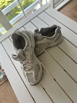 Zapatillas New Balance Plata/Blanco