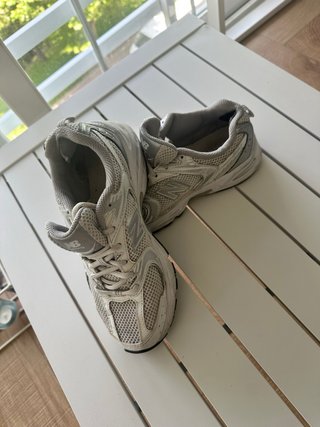 Zapatillas New Balance Plata/Blanco
