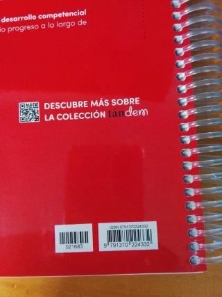 Libro castellano 1 eso Tándem 9791370224332