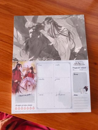 Planificador semanal "Mo Dao Zu Shi"