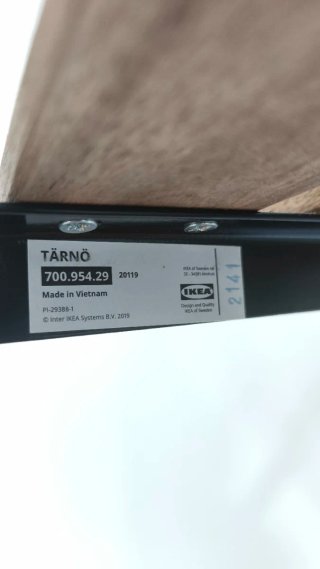 Mesa Plegable Ikea Tarno Madera y Hierro