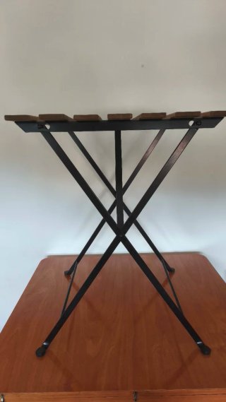 Mesa Plegable Ikea Tarno Madera y Hierro