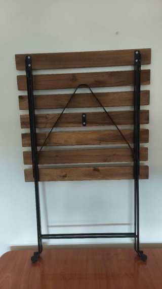 Mesa Plegable Ikea Tarno Madera y Hierro
