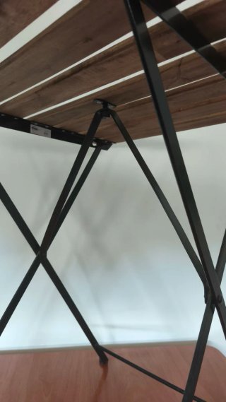 Mesa Plegable Ikea Tarno Madera y Hierro