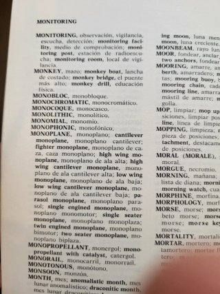 Diccionario técnico militar inglés-español, esp...