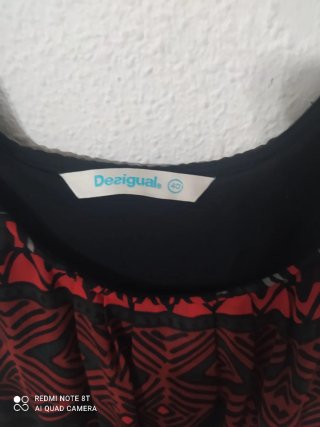 Vestido Desigual Estampado