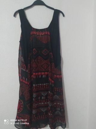 Vestido Desigual Estampado