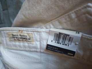 Levi's Shorts Blancos Talla 28