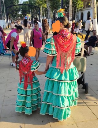 Trajes Flamenca Madre e Hija