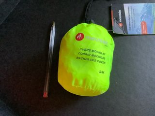 Cubre Mochilas Mountain Pro Verde S/M