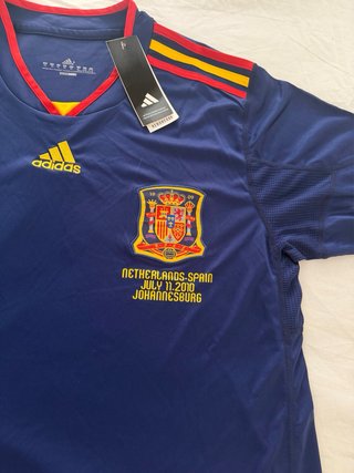 Camiseta España Mundial 2010 Final Adidas