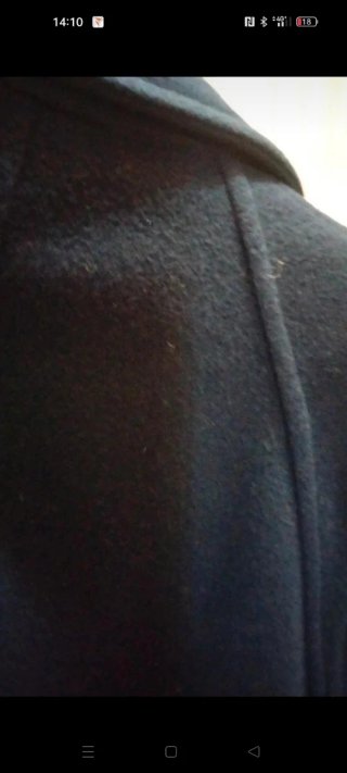 Cappotto uomo blu
