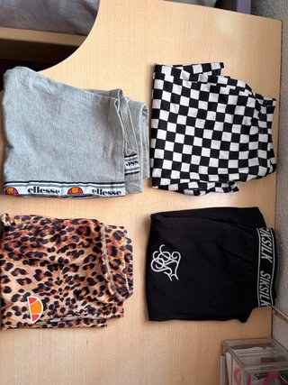 Lote de leggins cortos