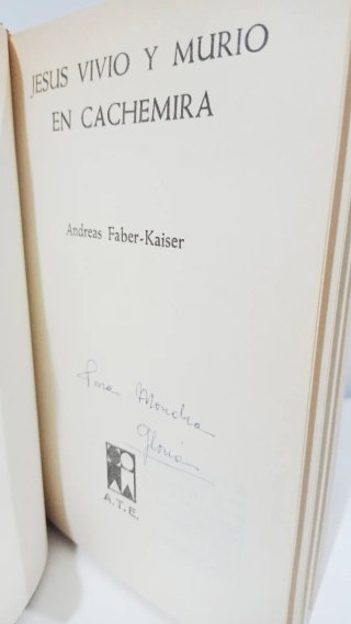 LIBRO JESÚS VIVIÓ Y MURIÓ EN CACHEMIRA