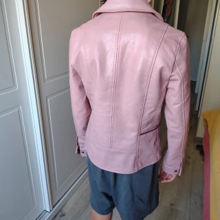 Chaqueta Mango niña rosa