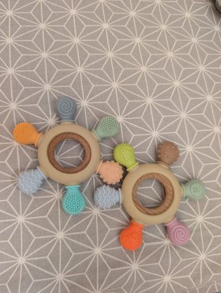 3 Juguetes Bañera Bebe Spinner Ventosa
