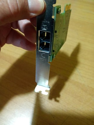 Scheda Modem PCI Express 56k usata