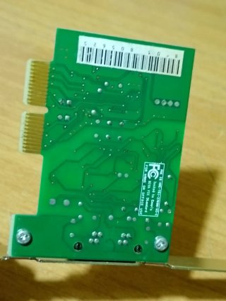 Scheda Modem PCI Express 56k usata