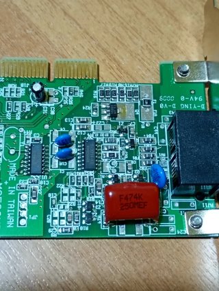 Scheda Modem PCI Express 56k usata