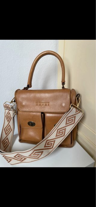 Bolso HAKEI piel marrón