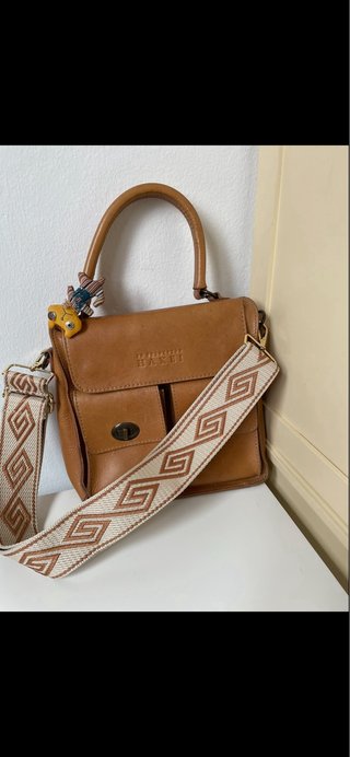 Bolso HAKEI piel marrón