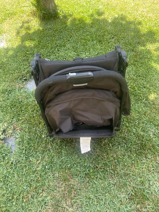 Cochecito de bebé negro Cabe cabina avion