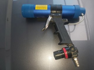 Pistola aplicadora adhesivo parabrisas