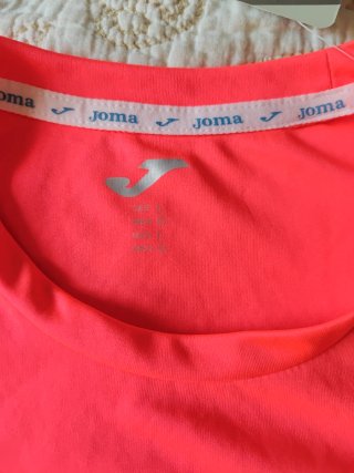 Camiseta Joma Naranja fosforito Talla L