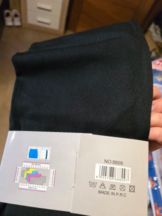 Leggings BIXTRA Mujer Negro Talla XXXL