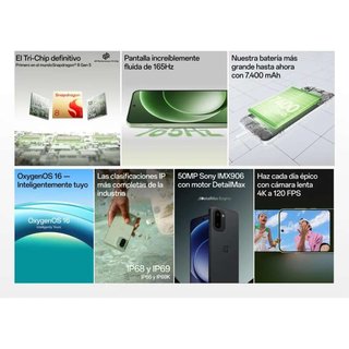 Oneplus 15R 5G 12GB/256GB Verde