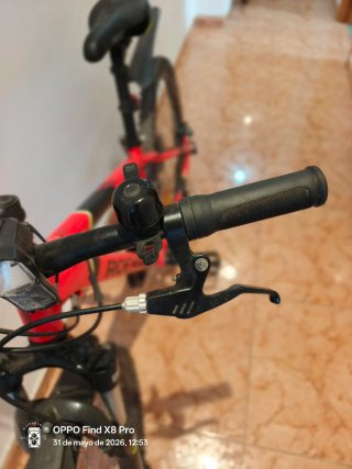 Bicicleta ST900 24 Roja ROCKRIDER