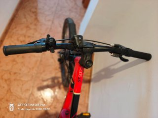 Bicicleta ST900 24 Roja ROCKRIDER