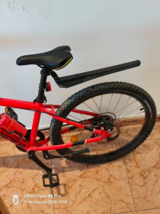Bicicleta ST900 24 Roja ROCKRIDER