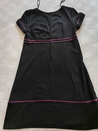 Lote 2 vestidos mujer negro y morado
