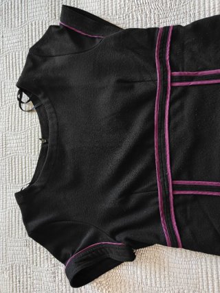 Lote 2 vestidos mujer negro y morado