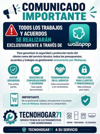 Tecnohogar71 Servicio Técnico Electrodomésticos