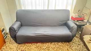 Sofá 3 plazas estampado