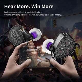 Auriculares KBEAR TB-PRO (3.5mm + Mic) NUEVOS