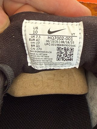 Nike Vomero 18 Gore-Tex Negro/Gris