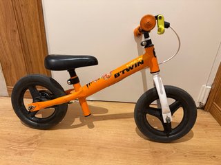 Bici sin pedales Runride Naranja