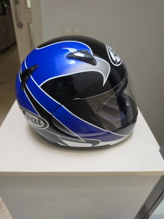 Casco Arai Kenny Roberts Negro Azul